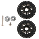 Travel Suitcase Luggage Bag Trolley Case Wheels Swivel Casters Set with Nail Accessory Kit - 8024A-A
