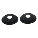 2 in 1 Black Durable Silicone Rubber Texture Aim Assistance Ring for PS4 Xbox