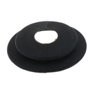 2 in 1 Black Durable Silicone Rubber Texture Aim Assistance Ring for PS4 Xbox