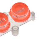 For Sony PSV 2000 Controller Button Start & Select Pad Set 2 In 1 Repair Parts Orange
