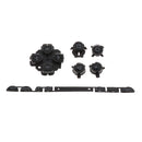 For Sony PSP 1000 Controller Button Key Pad Set All-in-one Accessory Kit Repair Part - Black