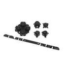 For Sony PSP 1000 Controller Button Key Pad Set All-in-one Accessory Kit Repair Part - Black