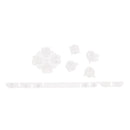 For Sony PSP 1000 Controller Button Key Pad Set All-in-one Accessory Kit Repair Part - Transparent