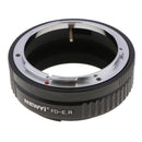 Manual Adapter Ring for Canon FD Mount Lens to EOS R Camera Lenses Converter Infinity Focus Smooth Surface