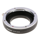 Manual Adapter Ring for Canon EOS EF Mount to Camera M42 Screw Mount Lens Converter Infinity Focus Smooth Surface