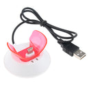 Charger Dock Station for Nintendo Switch Joy-con Poke Ball Plus Charging Stand Holder Repair Part Red