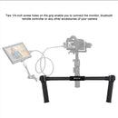 Handheld Stabilizer Handle Grip for DJI Ronin-S Gimbal with 1/4 Inch Screw Hole Monitor External Microphone Mount