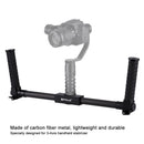 Handheld Stabilizer Handle Grip for DJI Ronin-S Gimbal with 1/4 Inch Screw Hole Monitor External Microphone Mount