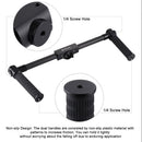 Handheld Stabilizer Handle Grip for DJI Ronin-S Gimbal with 1/4 Inch Screw Hole Monitor External Microphone Mount