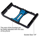 Mobile Phone Cage Stabilizer Tray Rig for iPhone Camera Flash Hot Shoe Mount External Photography Lighting Accessory