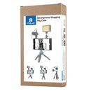Mobile Phone Cage Stabilizer Tray Rig for iPhone Camera Flash Hot Shoe Mount External Photography Lighting Accessory