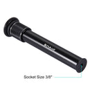 19cm - 30cm Extension Rod for Tripod Extender Stick Camera Bracket Studio Light Stand Accessory Camcorder Support Kit
