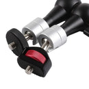 360 Degree Articulating Friction Arm for LCD Monitor Camera Shoe Mount Stabilizer Gimbal Rig Studio Video Light Photography Accessory Kit 7 Inch