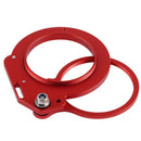 67mm to 62mm Lens Flip Adapter Mount for Underwater Camera Case Waterproof Housing Diving Cover Accessory Macro Close-up Photography Kit Red