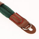 Camera Hand Grip for Canon Nikon Sony Olympus Panasonic Pentax Round Role Wrist Strap Green Universal
