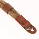 Camera Hand Grip for Canon Nikon Sony Olympus Panasonic Pentax Round Role Wrist Strap Brown Universal