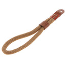 Camera Hand Grip for Canon Nikon Sony Olympus Panasonic Pentax Round Role Wrist Strap Brown Universal