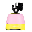 Remote Control 1/4inch Tripod Head Selfie-timer Mount Products Panoramic Photography Accessory Kit 360 Degree Rotation Yellow