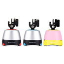 Remote Control 1/4inch Tripod Head Selfie-timer Mount Products Panoramic Photography Accessory Kit 360 Degree Rotation Yellow