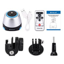 Remote Control 1/4inch Tripod Head Selfie-timer Mount Products Panoramic Photography Accessory Kit 360 Degree Rotation Blue