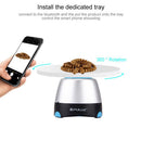 Remote Control 1/4inch Tripod Head Selfie-timer Mount Products Panoramic Photography Accessory Kit 360 Degree Rotation Blue