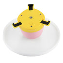 Remote Control 1/4inch Tripod Head Selfie-timer Mount & Round Tray Holder Products Panoramic Photography Accessory Kit 360 Degree Yellow