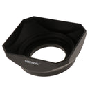 37mm Lens Hood Square for Nikon Canon Sony Panasonic Olympus Fujifilm Camera Lenses Accessory Kit Screw Mount