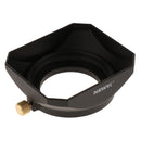 40.5mm Lens Hood Square for Canon Nikon Sony Olympus Camera Lenses Accessory Kit Screw Mount