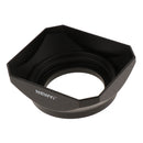 40.5mm Lens Hood Square for Canon Nikon Sony Olympus Camera Lenses Accessory Kit Screw Mount