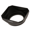43mm Lens Hood Square for Canon Samsung Fujifilm Voigtlaender Tamron Konica Minolta Zeiss Camera Lenses Accessory Kit Screw Mount