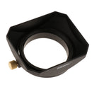 46mm Lens Hood Square for Leica Panasonic Fujifilm Olympus Zeiss Voigtlaender Sigma Camera Lenses Accessory Kit Screw Mount