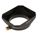 49mm Lens Hood Square for Canon Sony Pentax Leica Zeiss Fujifilm Kodak Sigma Camera Lenses Accessory Kit Screw Mount
