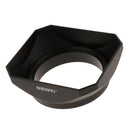 49mm Lens Hood Square for Canon Sony Pentax Leica Zeiss Fujifilm Kodak Sigma Camera Lenses Accessory Kit Screw Mount