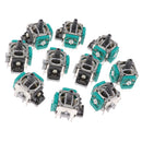 10 In 1 Analog Control Joystick 3D Rocker for Sony PS4 PS3 Xbox One Wii U Controller Thumbstick Replacement Green