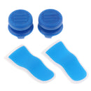 Silicone L2 R2 Triggers Extenders Button Replacement Part & Analog Control Thumbstick Grip Cap Cover for Sony PS4 PlayStation 4