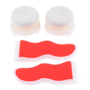 Silicone L2 R2 Triggers Extenders Button Replacement Part & Analog Control Thumbstick Grip Cap Cover for Sony PS4 PlayStation 4 Controller