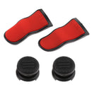 Silicone L2 R2 Triggers Extenders Button Replacement Part & Analog Control Thumbstick Grip Cap Cover for Sony PS4 PlayStation 4
