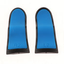Silicone L2 R2 Triggers Extenders Button Replacement Part & Heightened Analog Control Thumbstick Grip Cap Cover for Sony PS4 PlayStation 4
