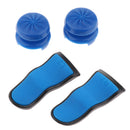 Silicone L2 R2 Triggers Extenders Button Replacement Part & Heightened Analog Control Thumbstick Grip Cap Cover for Sony PS4 PlayStation 4