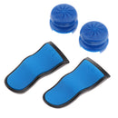 Silicone L2 R2 Triggers Extenders Button Replacement Part & Heightened Analog Control Thumbstick Grip Cap Cover for Sony PS4 PlayStation 4