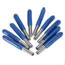 10pcs 3.175mm Shank 30 Degree 0.2mm PCB Engraving Bit Titanium Coated Carbide CNC Cutter Bits