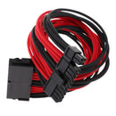 30cm ATX 24-Pin Male To Female PSU Motherboard Power Supply Extension Cable (Red+Black)