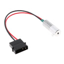12V RGB LED Strip for Desktop Computer Light Guide Cable Cord Wire 4 Pin Jack Replacement Part 20cm Green