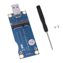 Mini PCI-E to USB 2.0 Adapter with SIM Card Slot for WWAN/LTE Module Repair
