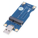 Mini PCI-E to USB 2.0 Adapter with SIM Card Slot for WWAN/LTE Module Repair