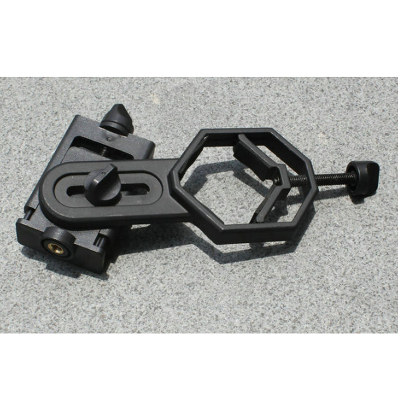 Universal Plastic Telescope Mobile Phone Adapter Bracket Binocular Accessory