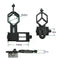 Universal Plastic Telescope Mobile Phone Adapter Bracket Binocular Accessory