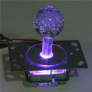 Arcade LED Illuminated Joystick Colorful Switchable from 4 to 8 Way Operation