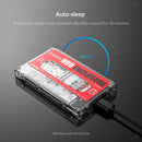Hard Drive Case USB 3.0 USB3.0 HDD Enclosure for 7/9.5mm 2.5'' in SSD HDD