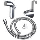 Toilet Cleaning Spray Nozzle With A Hose And Toilet Flushing Head Socket Partner